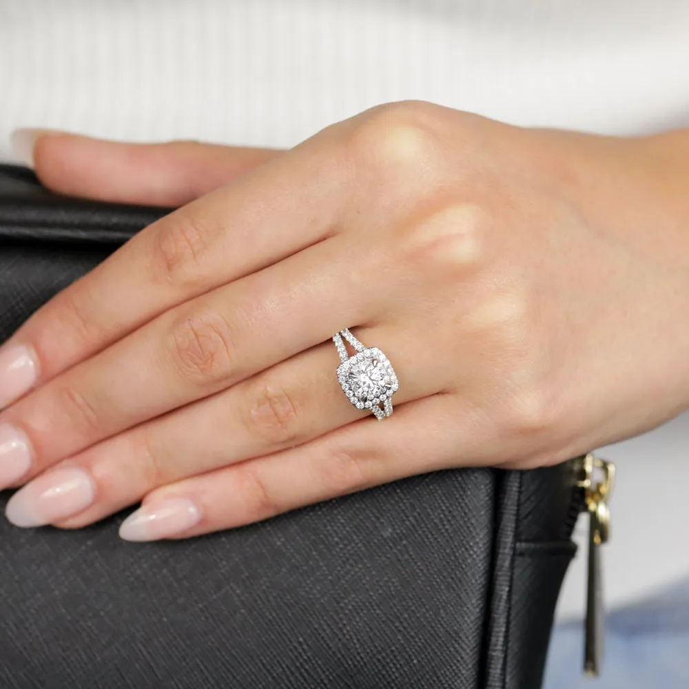 Luminesce Lab Grown Platinum 1.2 Carat Diamond Engagement Ring Shiels