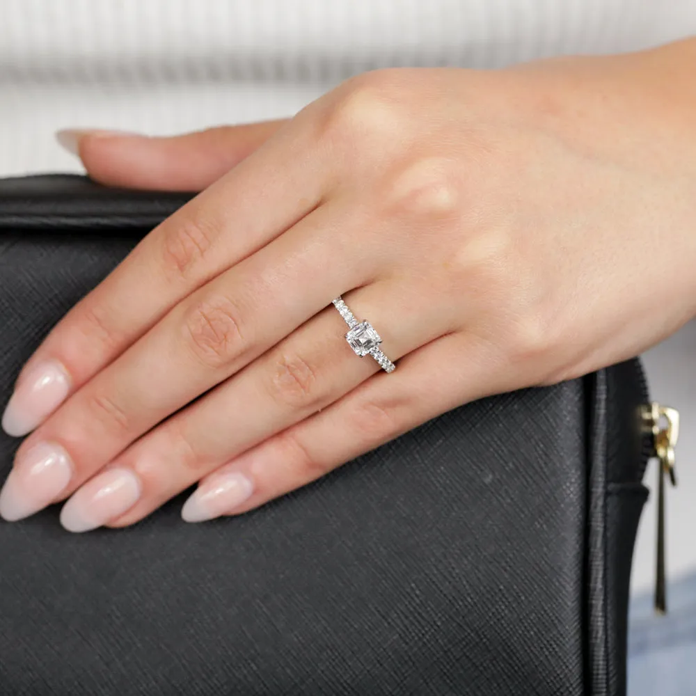 Luminesce Lab Grown Platinum 1.2 Carat Diamond Engagement Ring Shiels