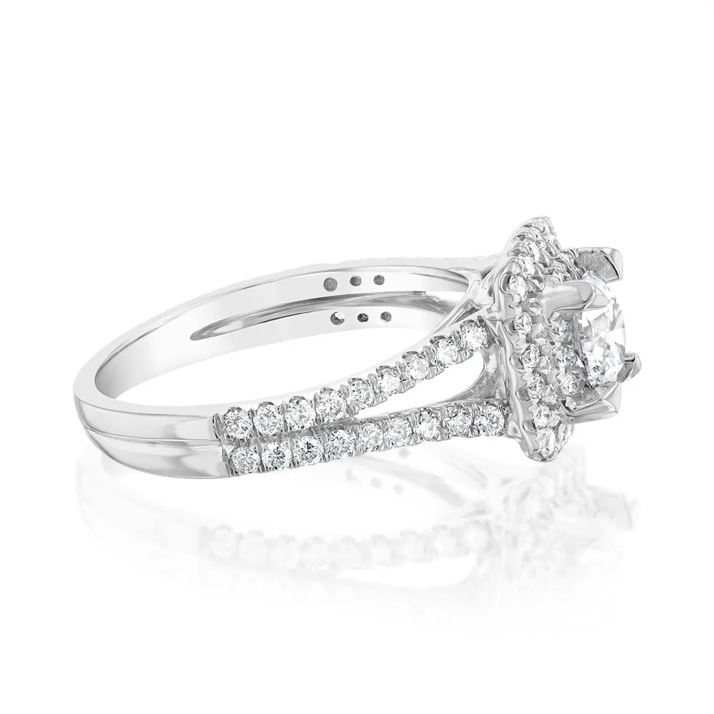 Luminesce Lab Grown Platinum 1.2 Carat Diamond Engagement Ring Shiels