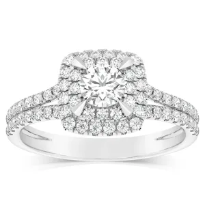 Luminesce Lab Grown Platinum 1.2 Carat Diamond Engagement Ring Shiels