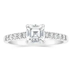 Luminesce Lab Grown Platinum 1.2 Carat Diamond Engagement Ring Shiels