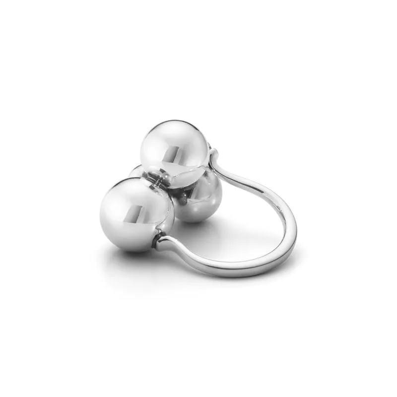 Mini Moonlight Grapes Silver Ring