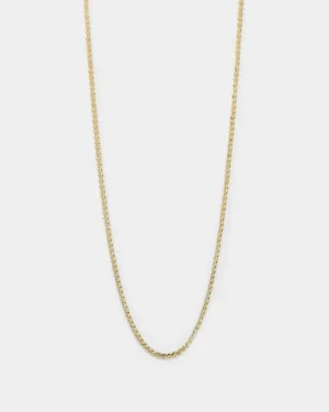 Mister Micro Curb Chain 14KT Gold