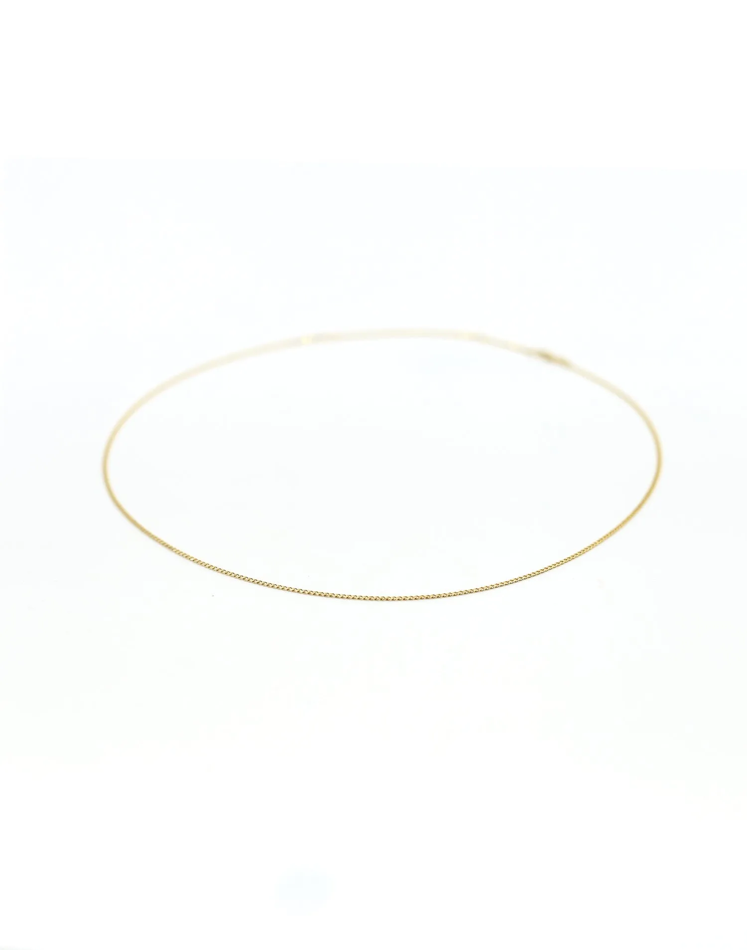 Mister Micro Curb Chain 14KT Gold