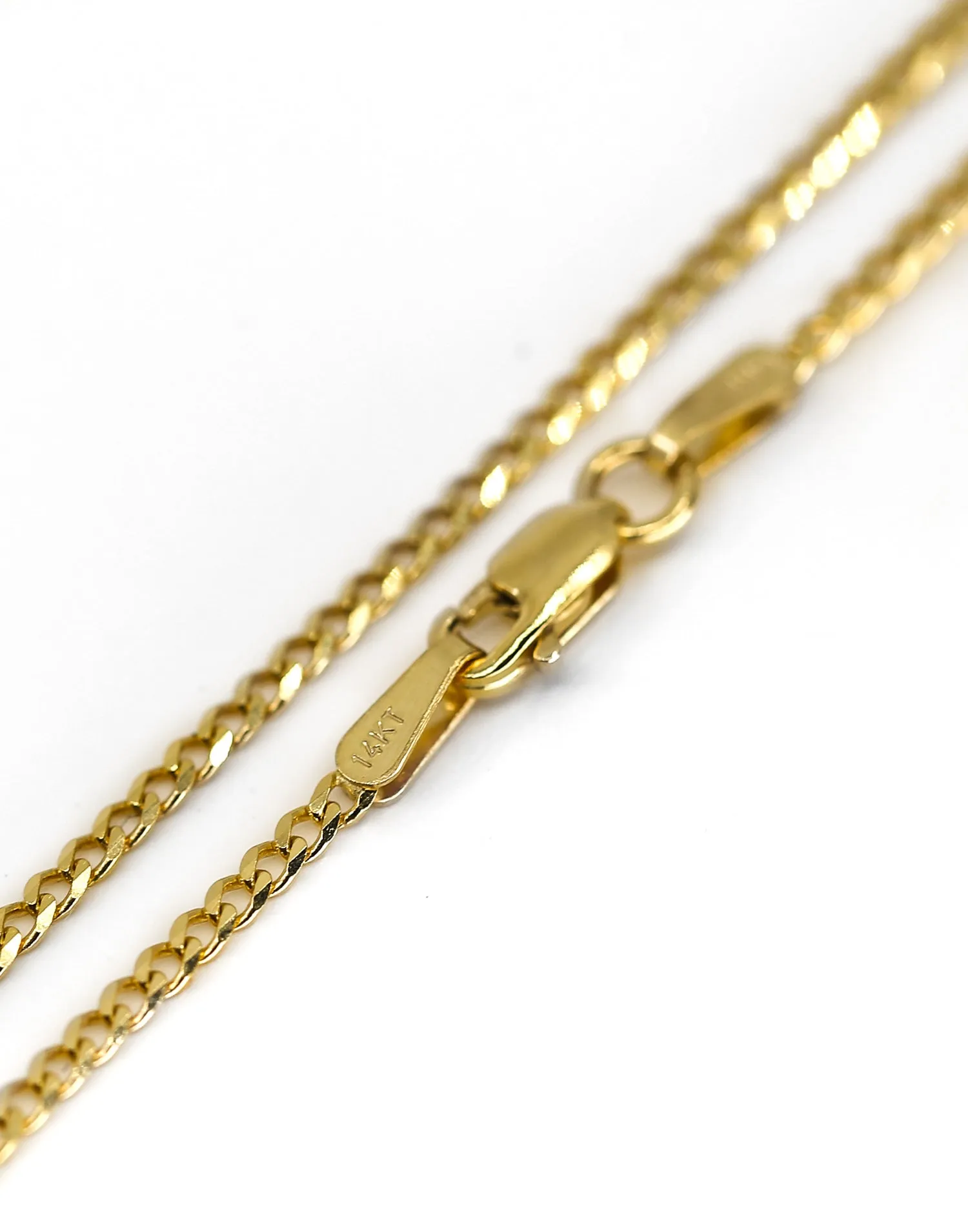 Mister Micro Curb Chain 14KT Gold