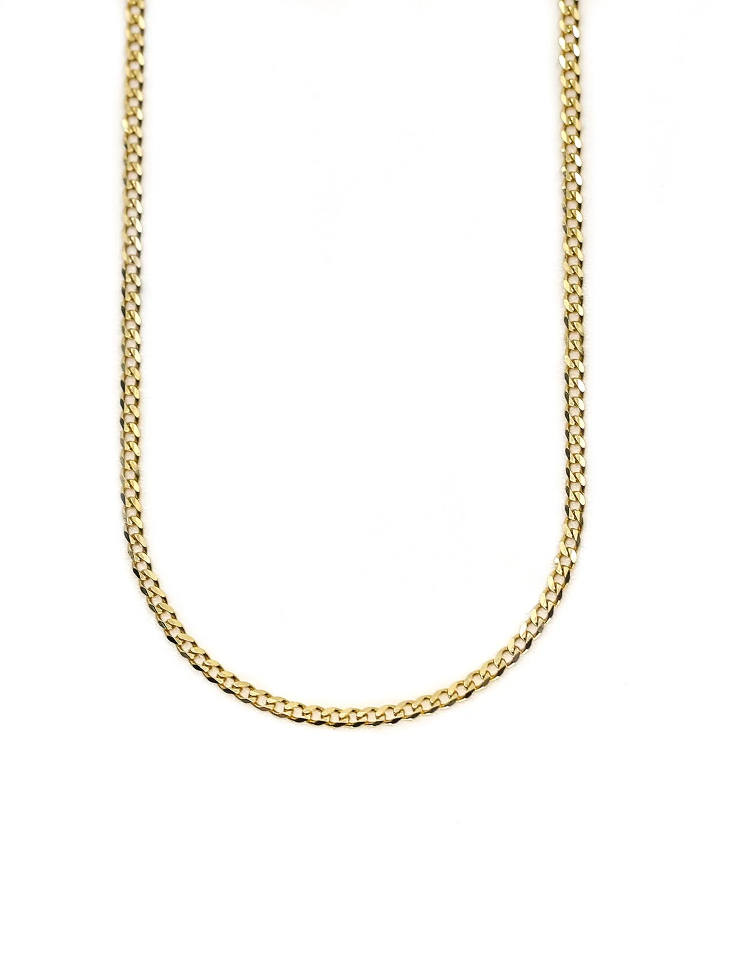 Mister Micro Curb Chain 14KT Gold