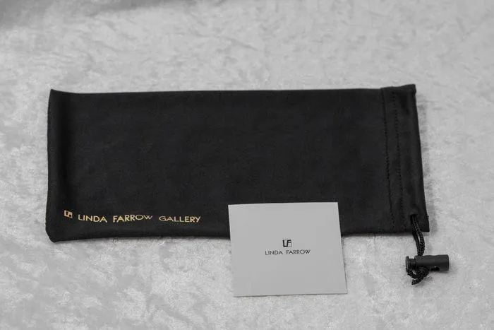 Oscar De La Renta Sunglasses Oversized Gold and Purple
