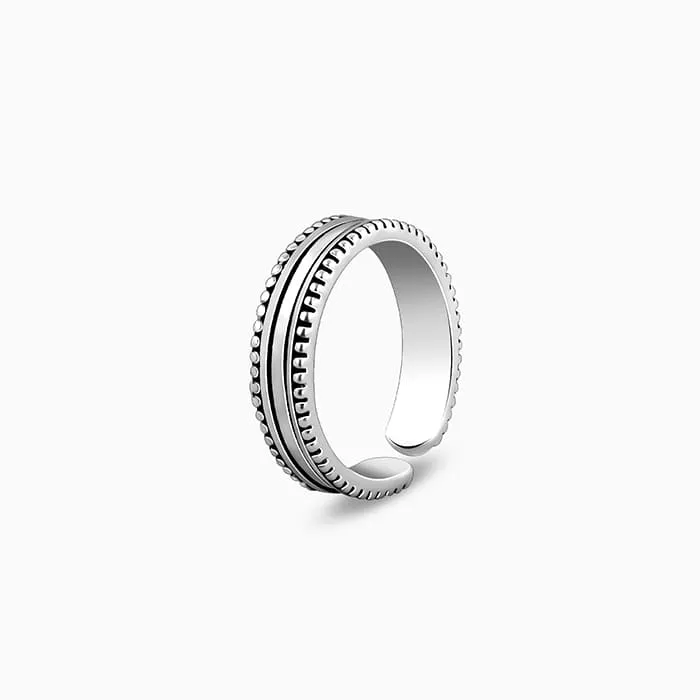 Oxidised Silver Chitrangada Set Giva