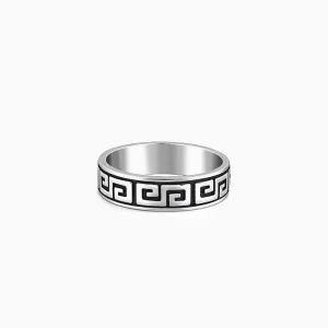 Oxidised Silver Ultimate Drip Ring For Him Giva