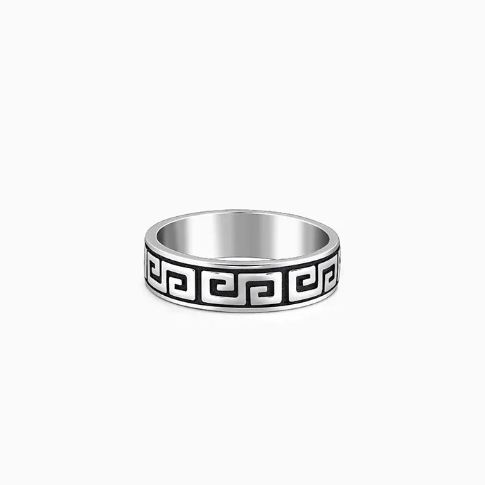 Oxidised Silver Ultimate Drip Ring For Him Giva