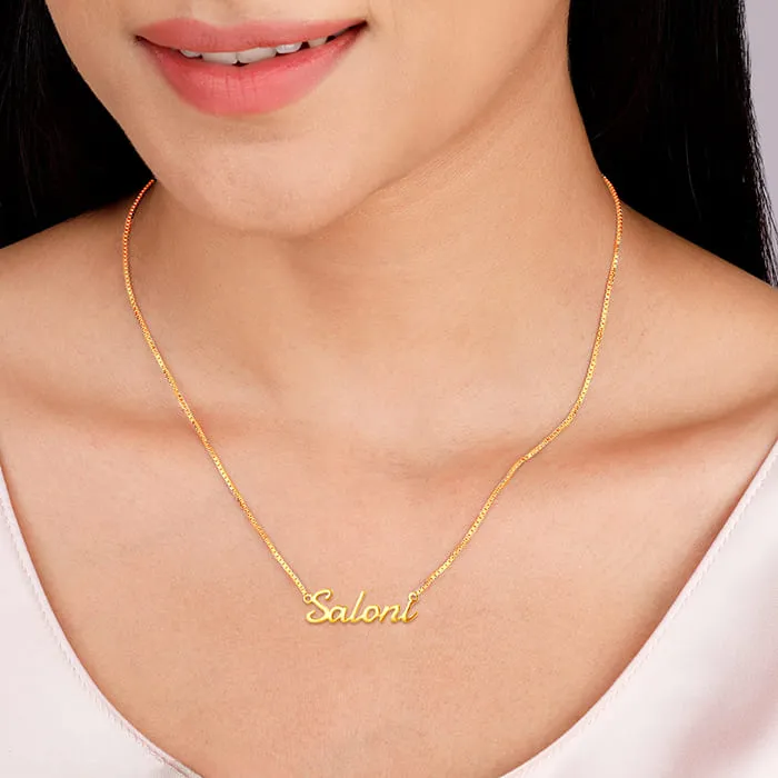 Personalised Golden Regalia Pendant Giva