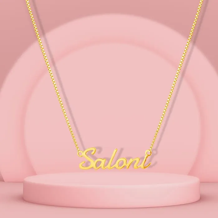 Personalised Golden Regalia Pendant Giva