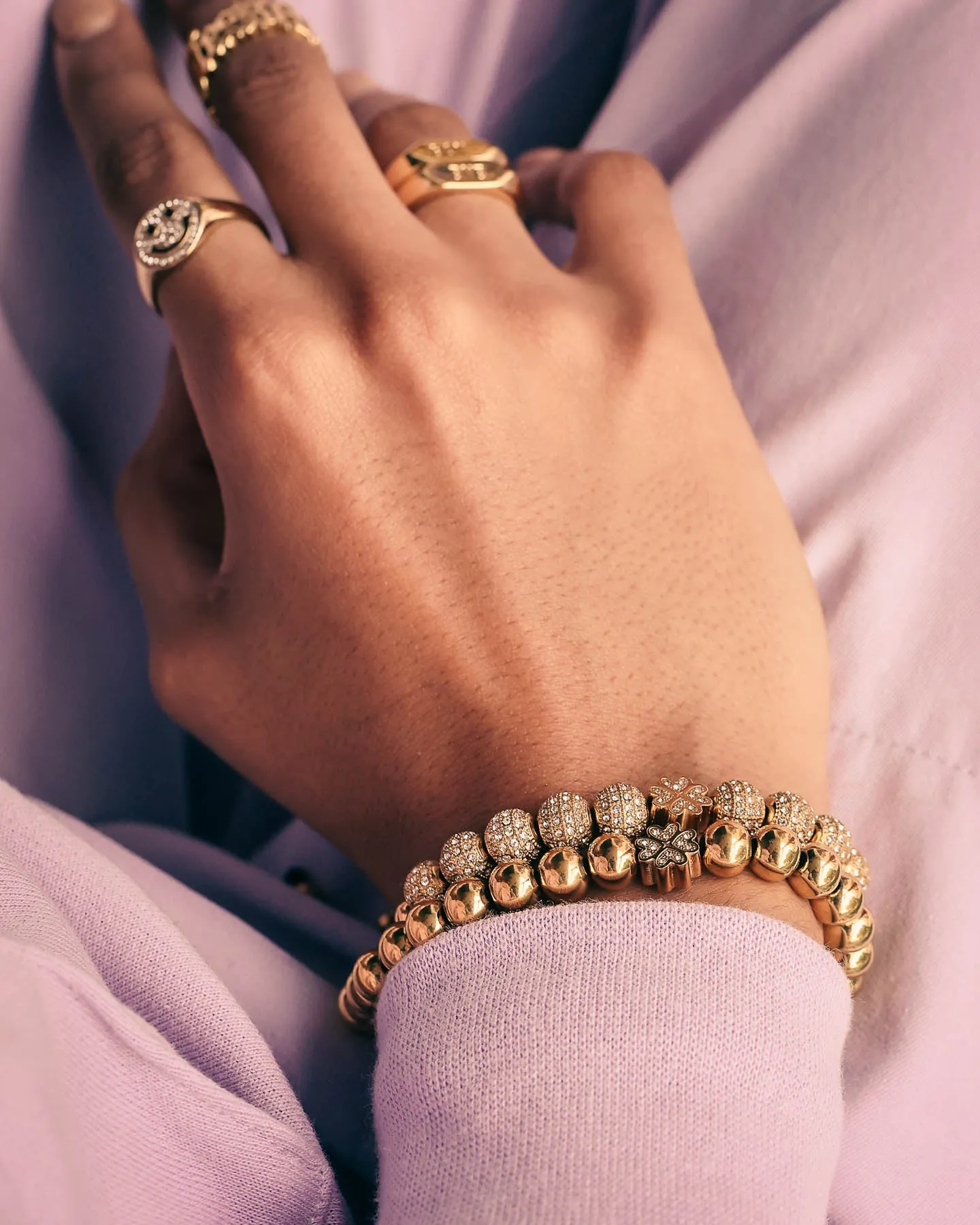 Raising Hell Women's Lule Bracelet Gold
