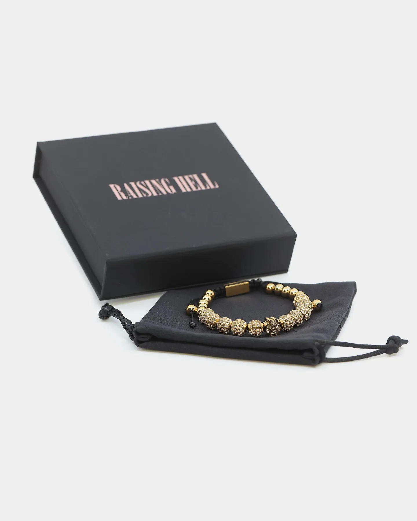 Raising Hell Women's Lule Bracelet Iced Gold