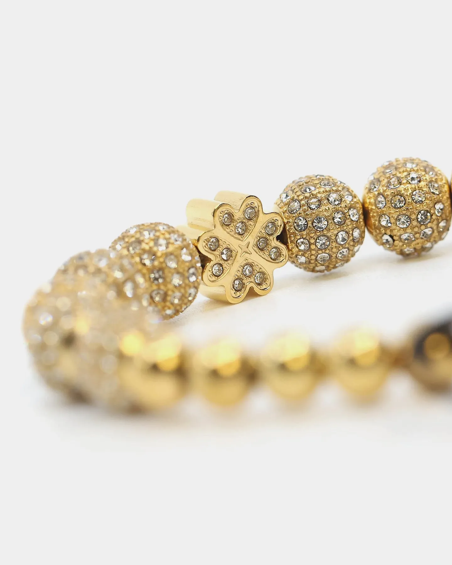 Raising Hell Women's Lule Bracelet Iced Gold
