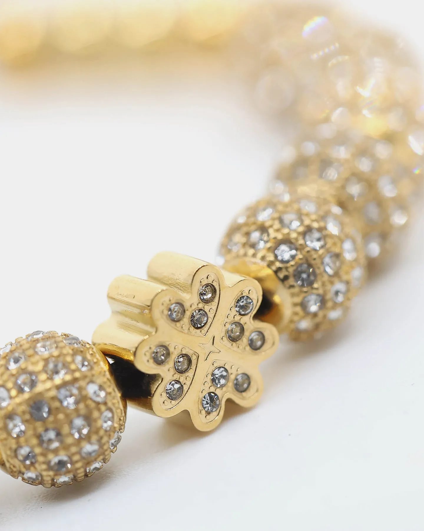 Raising Hell Women's Lule Bracelet Iced Gold