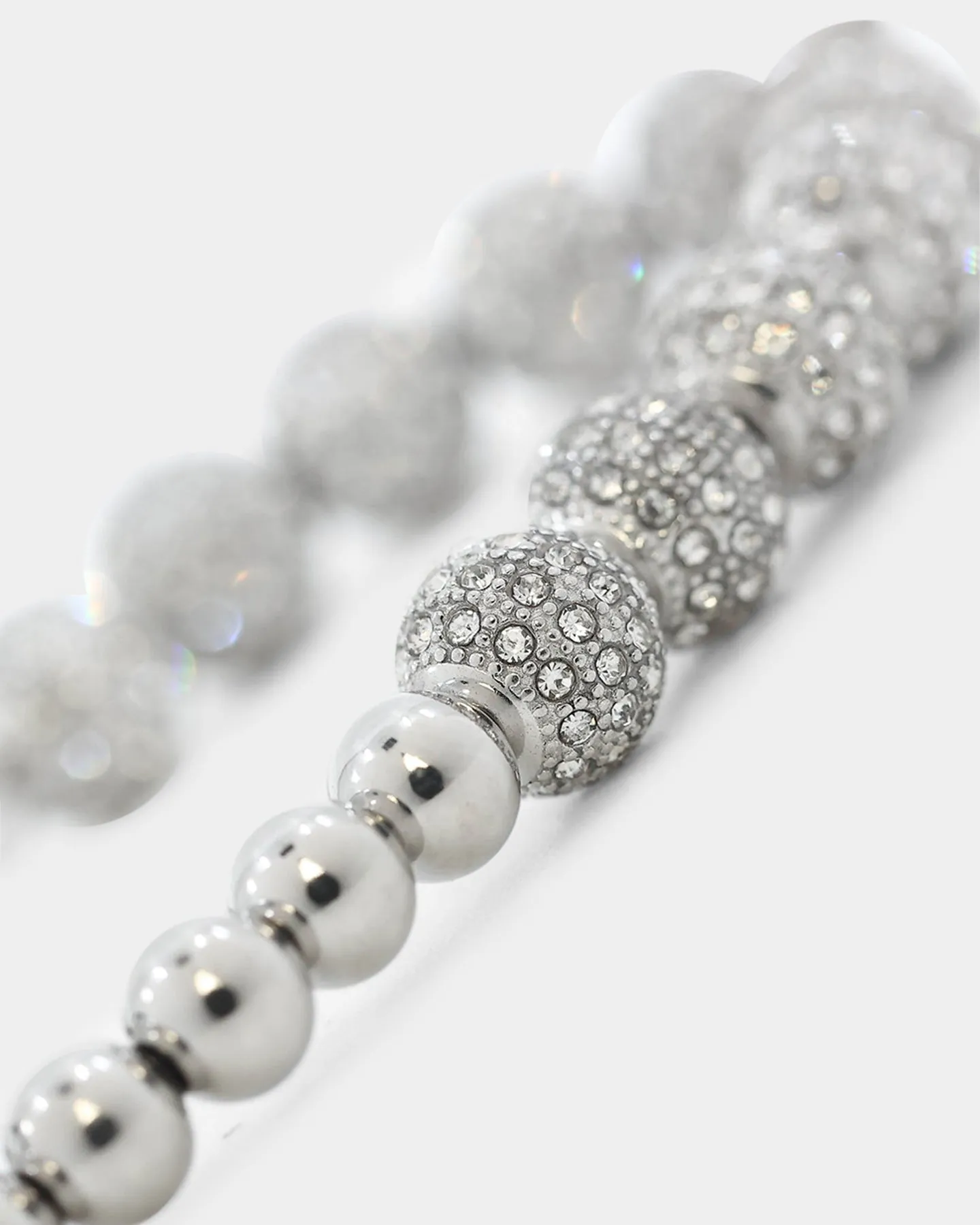 Raising Hell Women's Lule Bracelet Iced White Gold