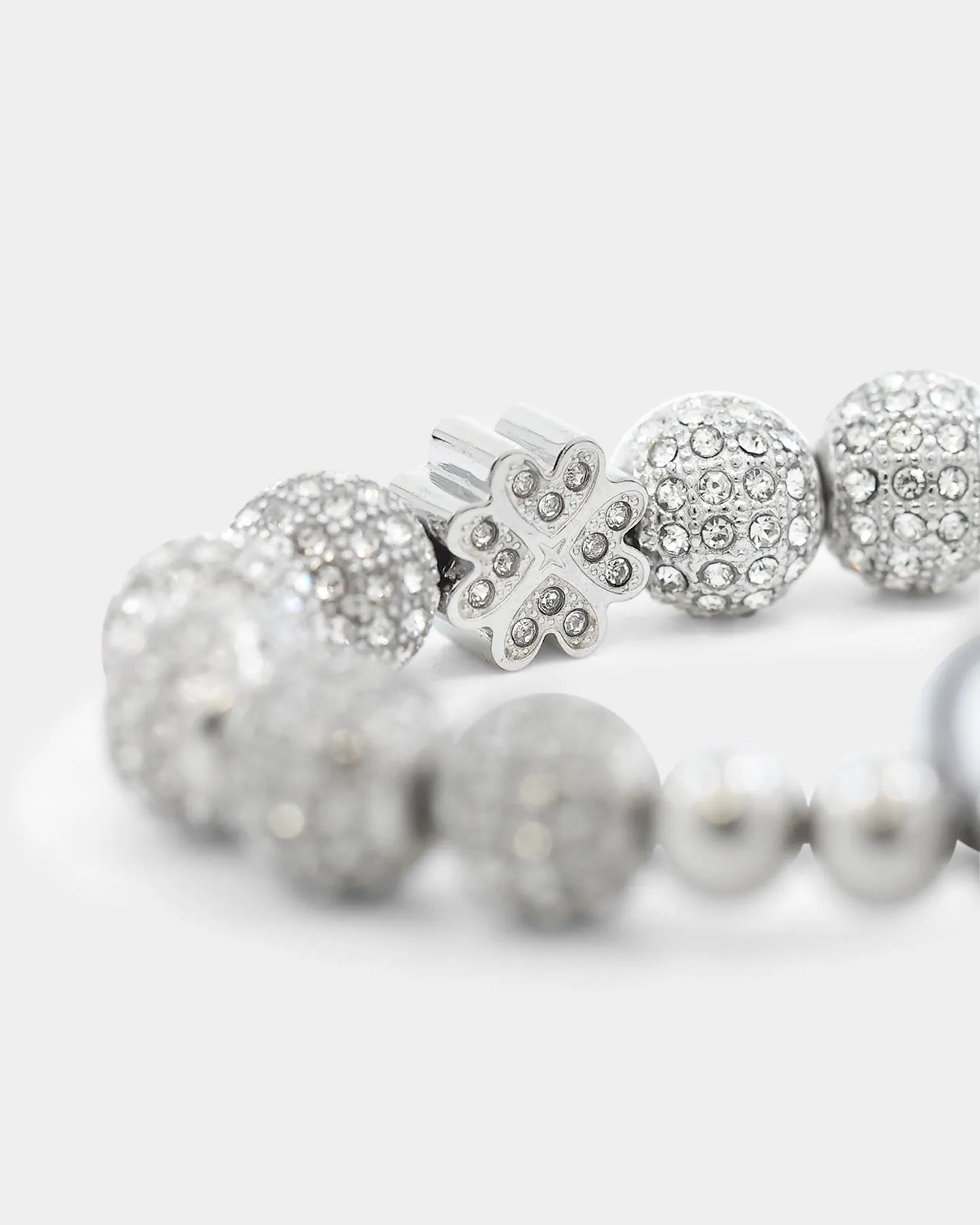 Raising Hell Women's Lule Bracelet Iced White Gold
