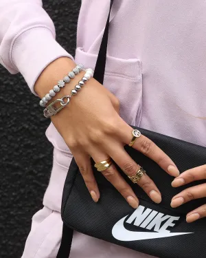 Raising Hell Women's Lule Bracelet Iced White Gold