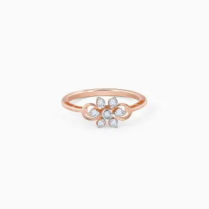Rose Gold Aconite Diamond Ring Giva