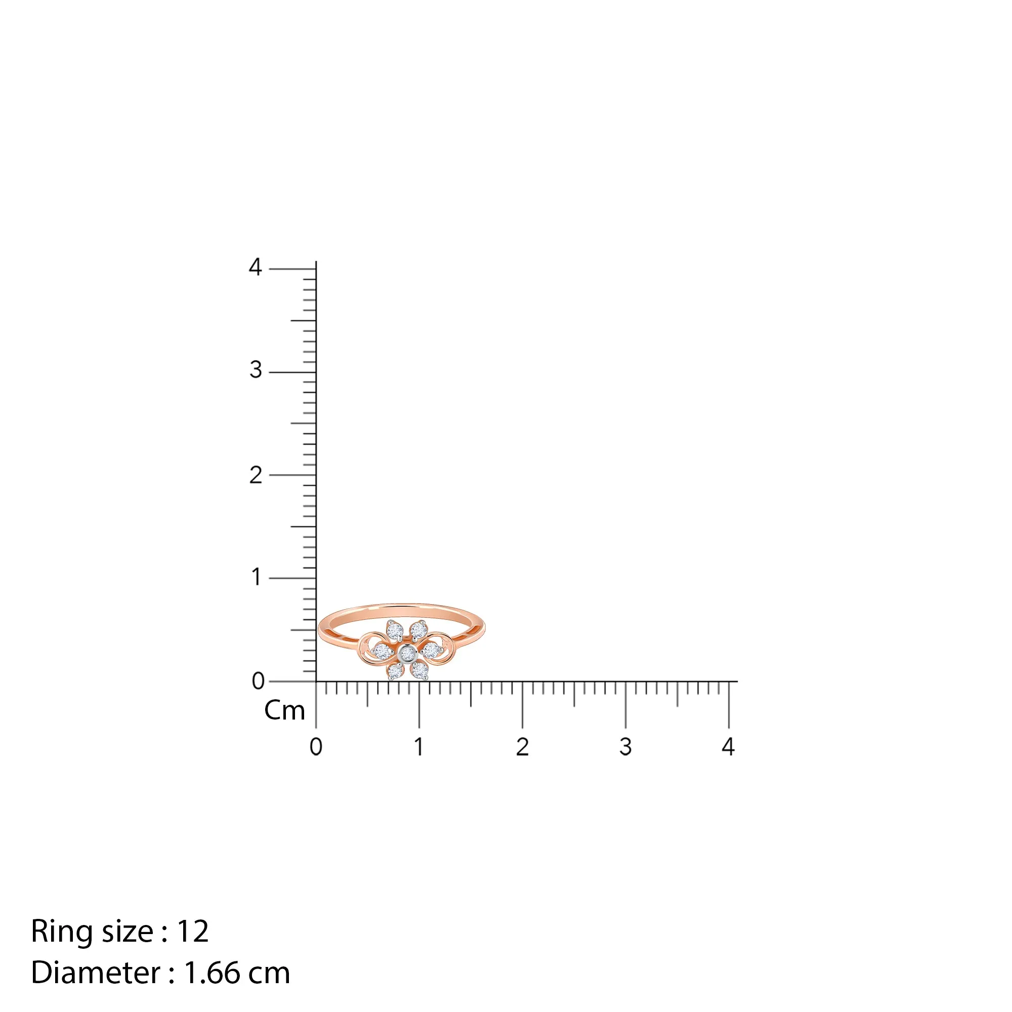 Rose Gold Aconite Diamond Ring Giva