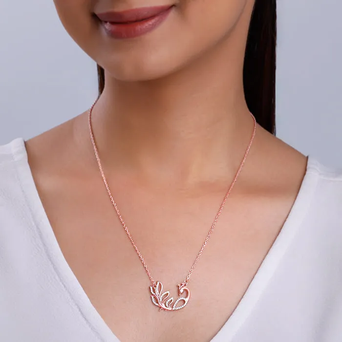 Rose Gold Adwitiya Morni Necklace Giva