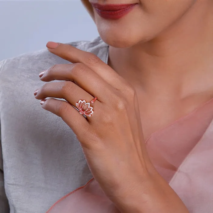 Rose Gold Alli Ring Giva