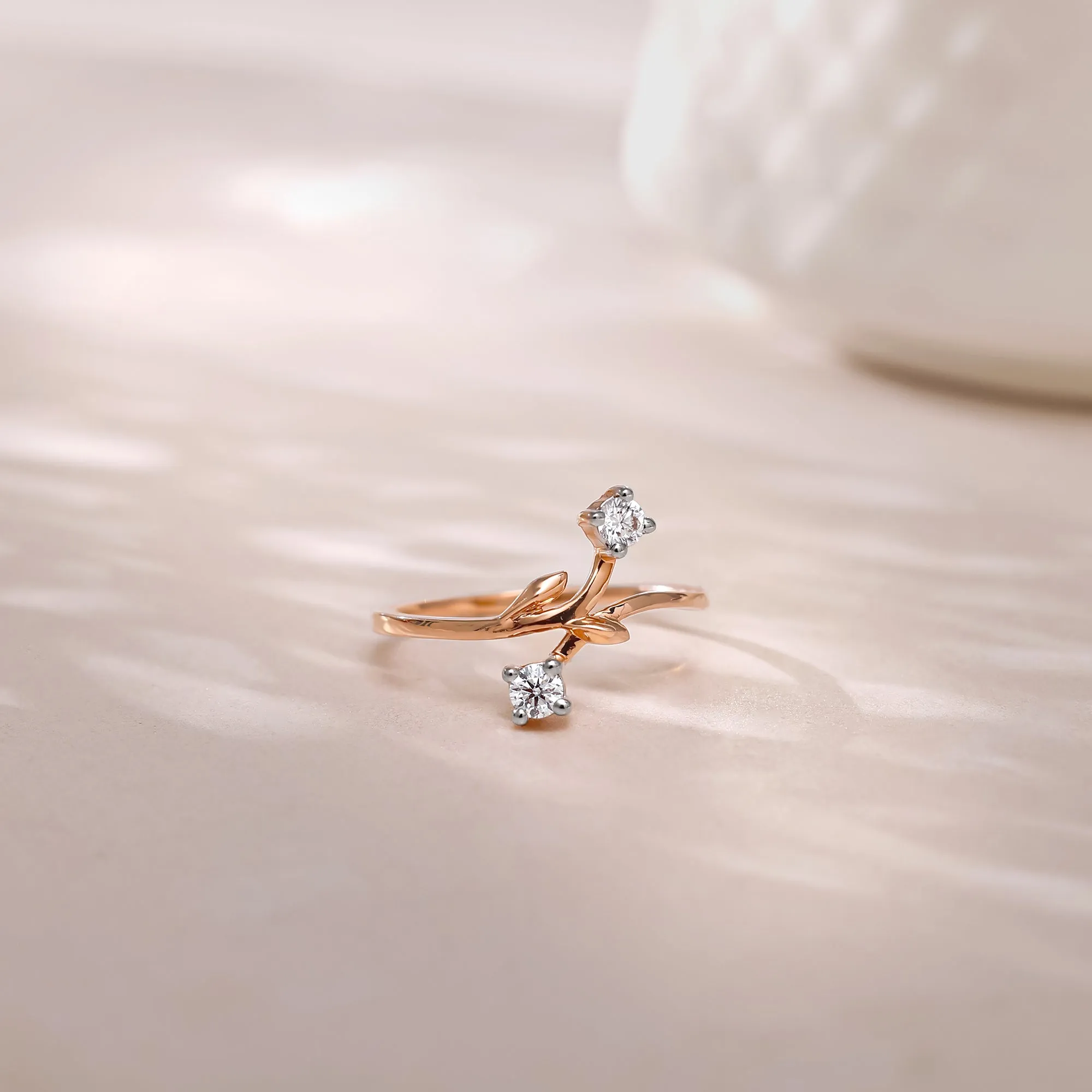 Rose Gold Anthos Diamond Ring Giva
