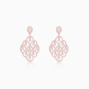 Rose Gold Bask In The Beauty Earrings Giva