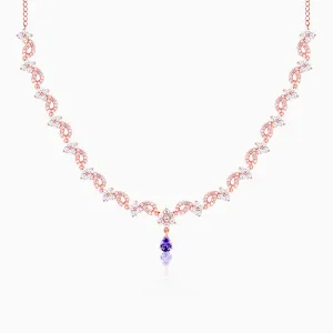 Rose Gold Bridal Celebration Necklace Giva