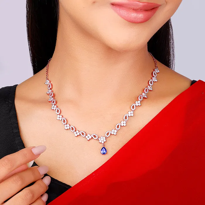 Rose Gold Bridal Celebration Necklace Giva