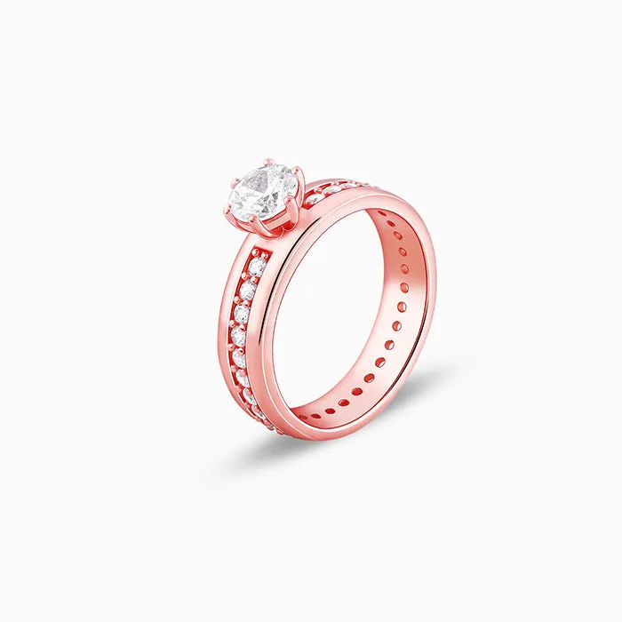 Rose Gold Bright Trail Ring Giva