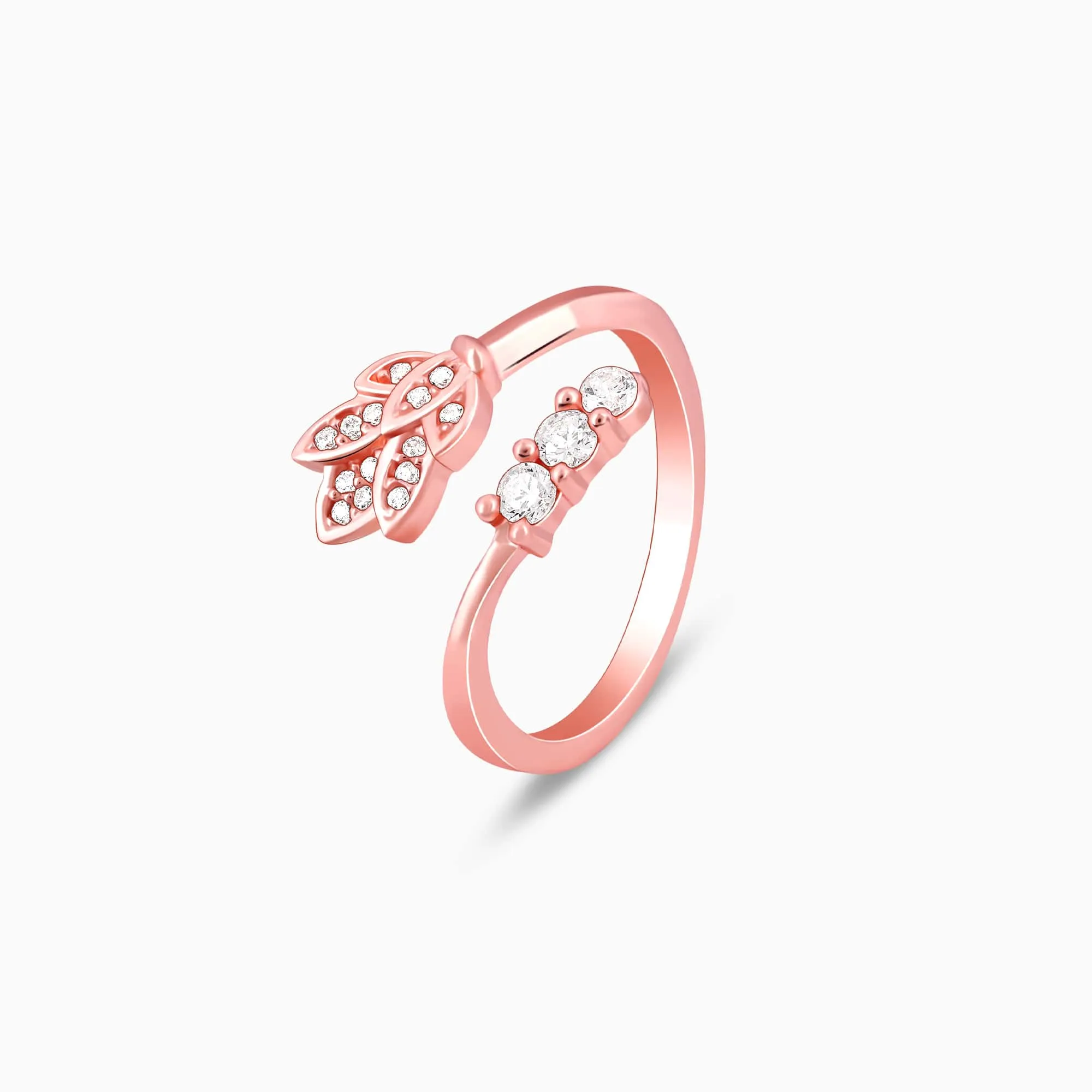 Rose Gold Bud of Beauty Ring Giva