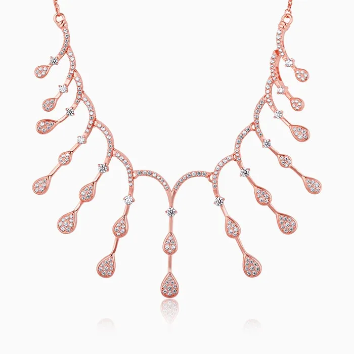 Rose Gold Celebration Necklace Giva