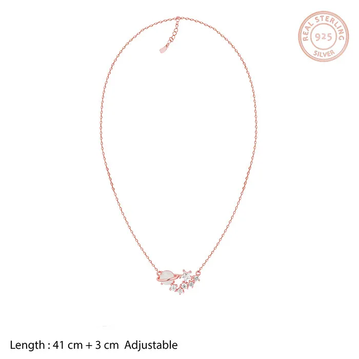 Rose Gold Celestial Love Necklace Giva