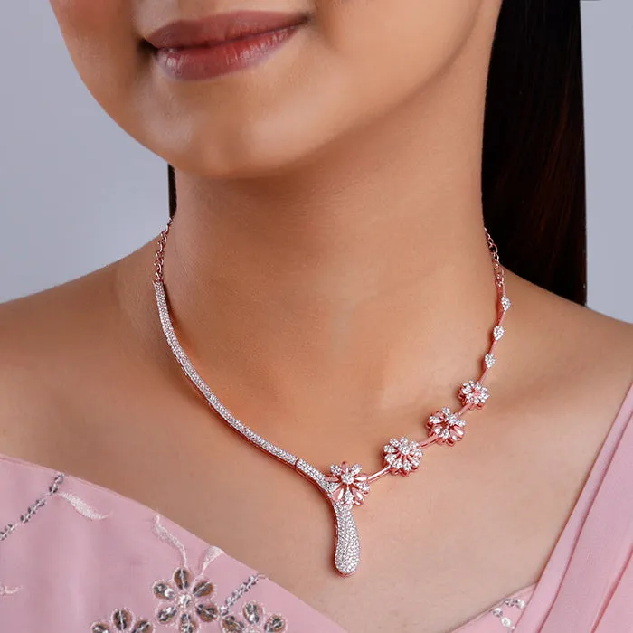 Rose Gold Chloris Necklace Giva