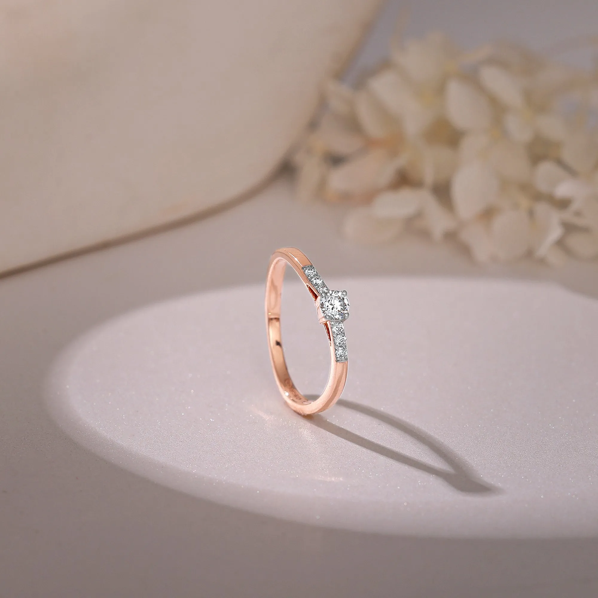 Rose Gold Classic You Diamond Ring Giva