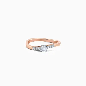 Rose Gold Classic You Diamond Ring Giva