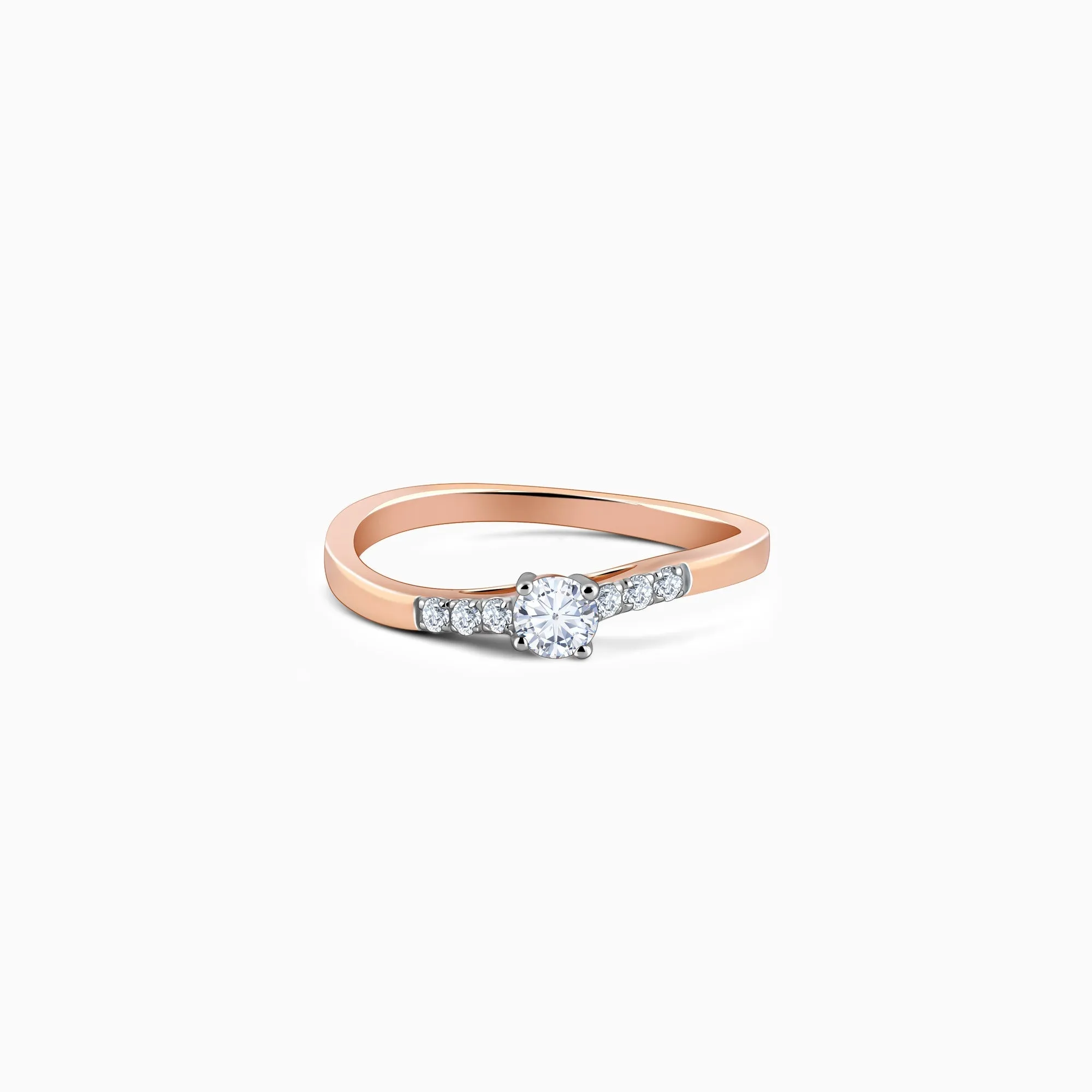 Rose Gold Classic You Diamond Ring Giva