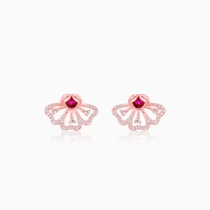 Rose Gold Classy Eyebright Studs Giva