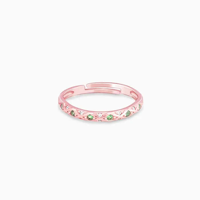 Rose Gold Colour Carnival Ring Giva