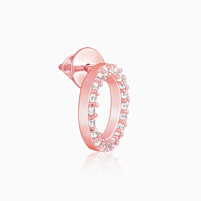 Rose Gold Connected for Life Earrings Giva