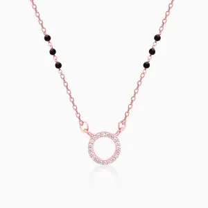 Rose Gold Connected for Life Mangalsutra Giva