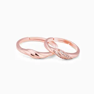 Rose Gold Couple Goals Ring Giva