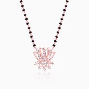 Rose Gold Damara Mangalsutra Giva