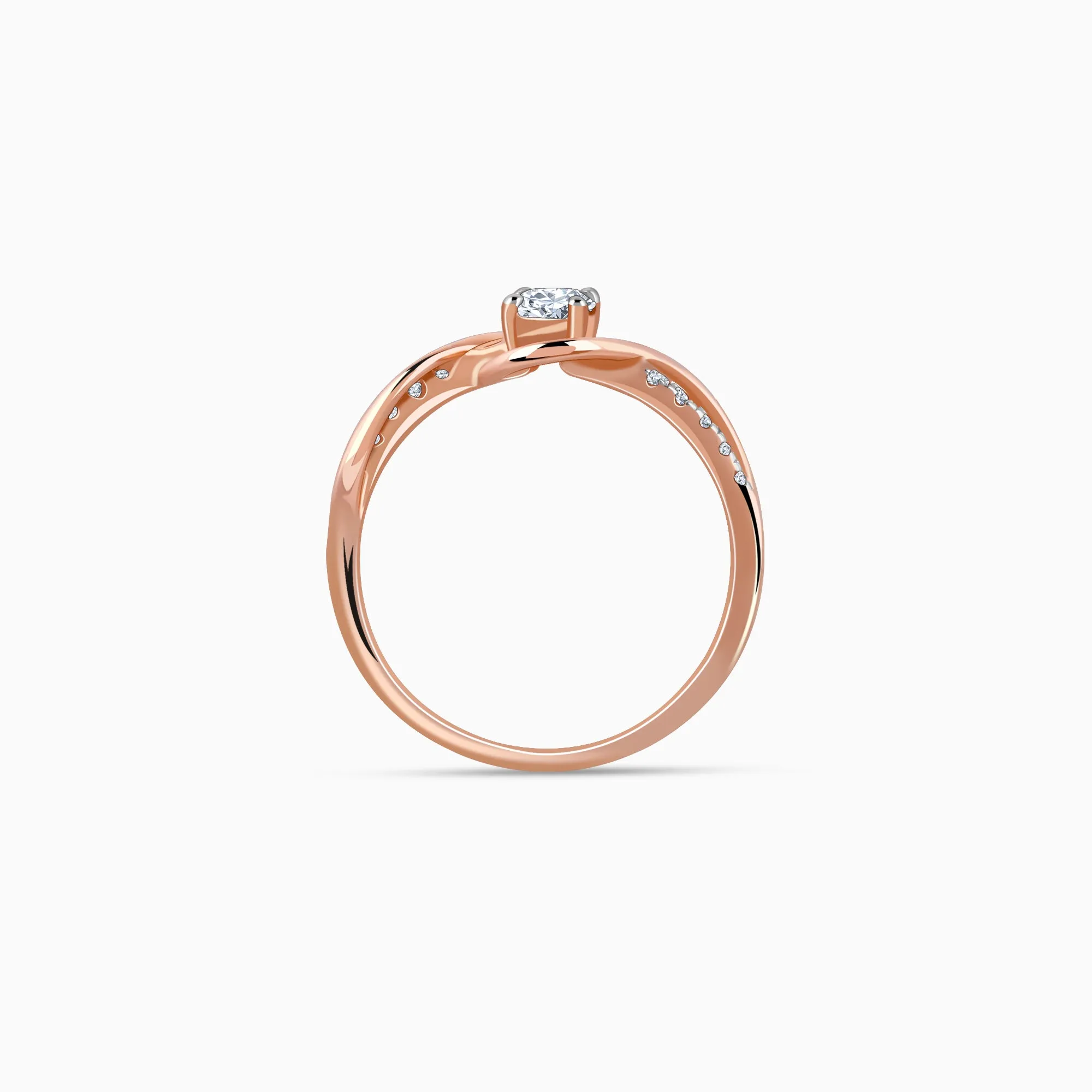 Rose Gold Enchante Diamond Ring Giva