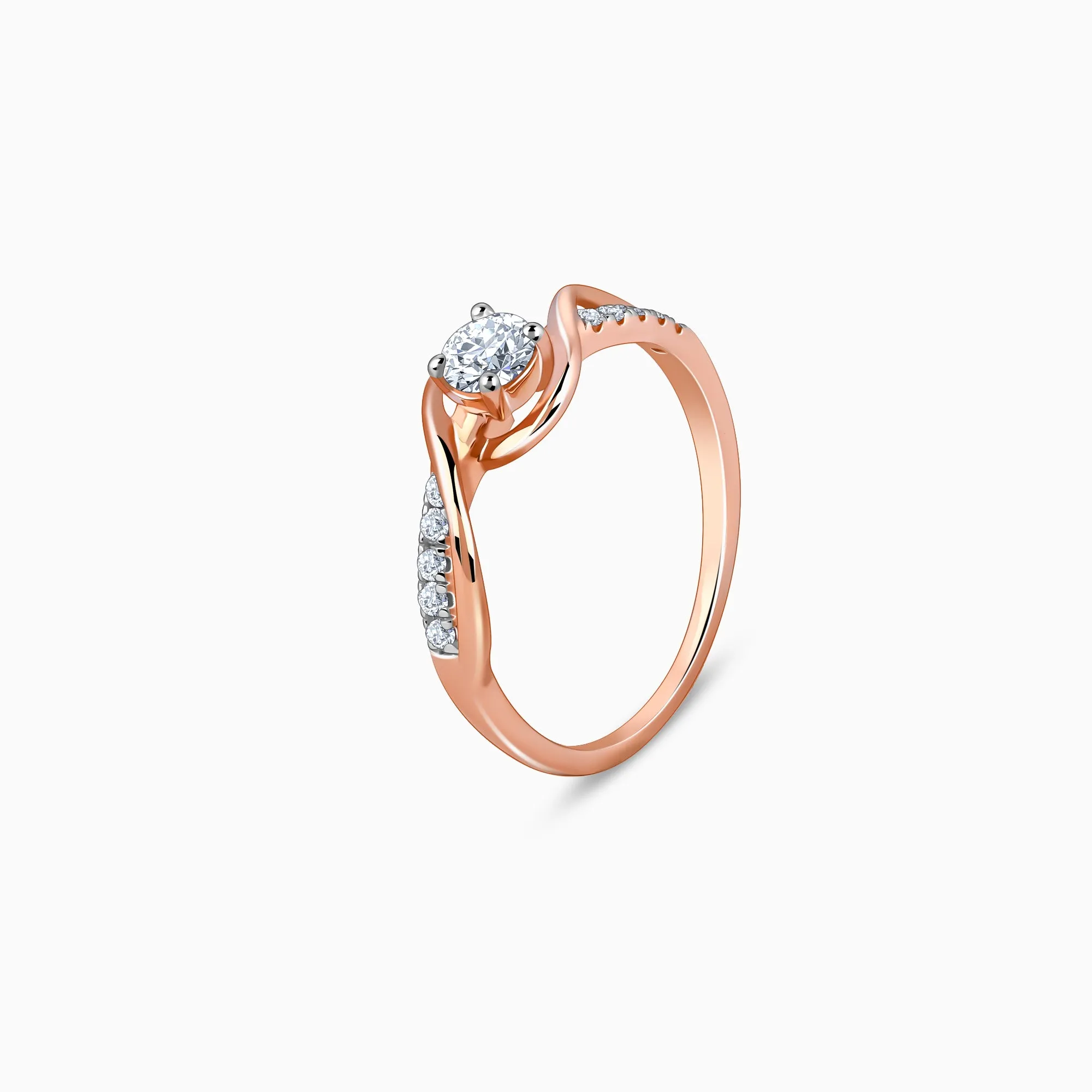 Rose Gold Enchante Diamond Ring Giva