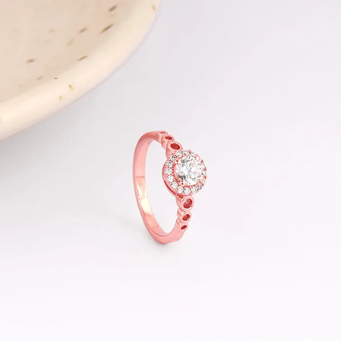 Rose Gold Encircled Ring Giva