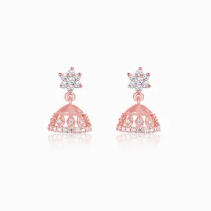 Rose Gold Enticing Jhumki Giva