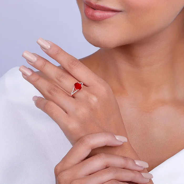 Rose Gold Epic Romance Ring Giva